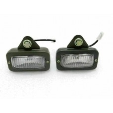 Willys MB, Ford GPW WW2 PARKING LIGHT PAIR FRONT AND REAR WILLYS JEEP MILITARY
